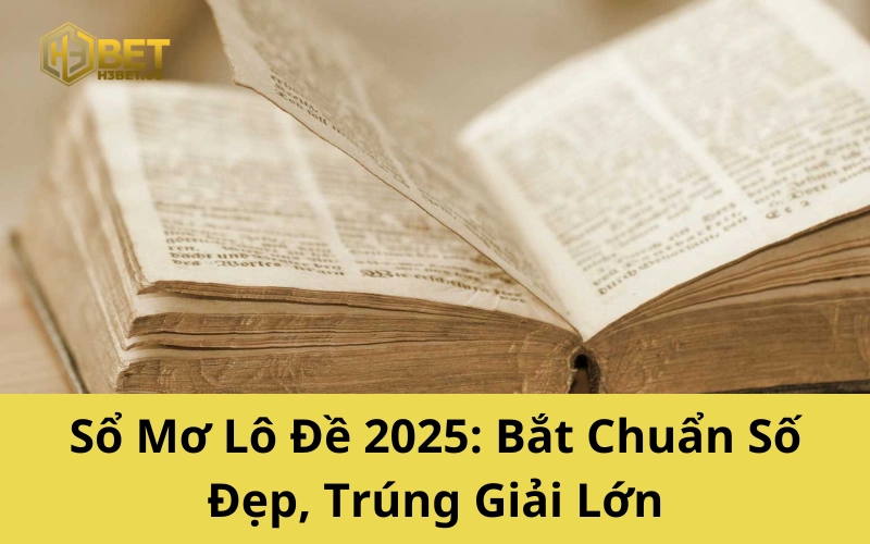 Sổ Mơ Lô Đề 2025: Bắt Chuẩn Số Đẹp, Trúng Giải Lớn