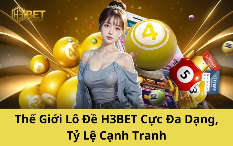 Thế Giới Lô Đề H3BET Cực Đa Dạng, Tỷ Lệ Cạnh Tranh